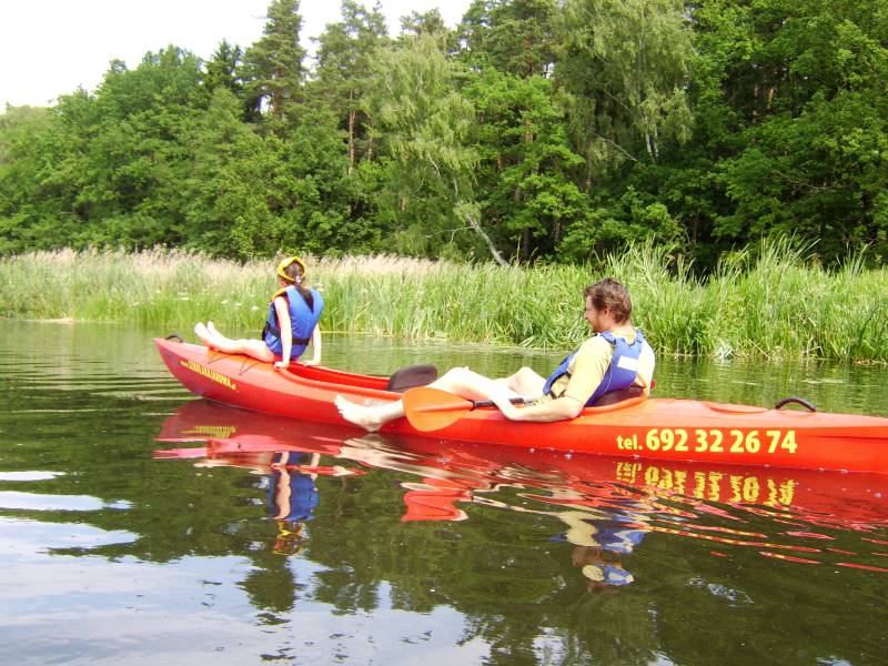 Kayak tour in Poland